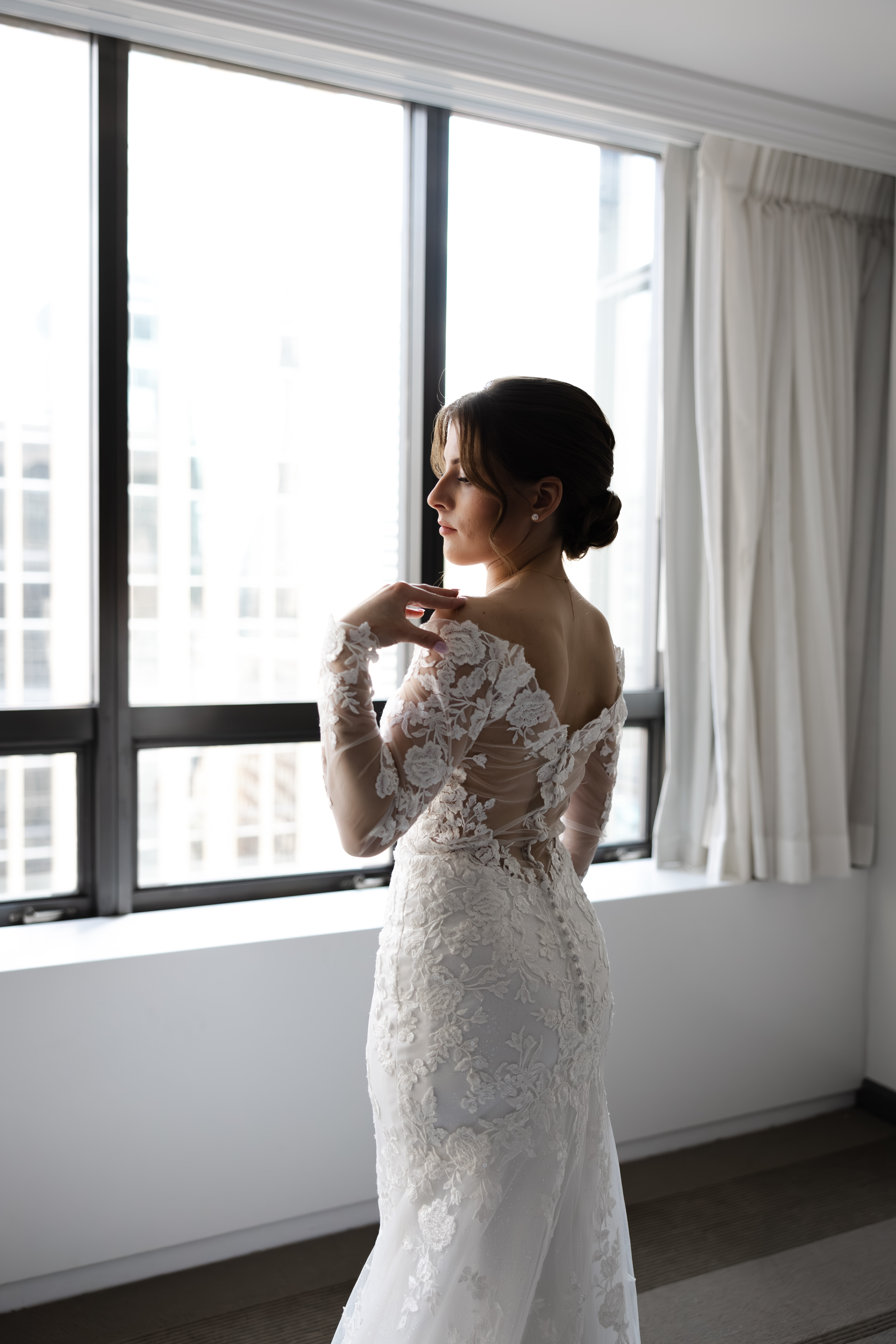 Bridal hairstyling service